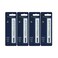 WatermanR Refill Rollerball Fine Point 05 mm Black 4Pack