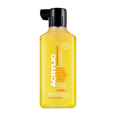 Montana Gold Montana Cans Acrylic Marker Ink Refills 180ml Bottle Shock Yellow 045449 610 Fl Oz Pack of 1