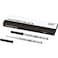 Montblanc Ballpoint Pen Refills B Mystery Black 116191 Refill Cartridges with a Broad Tip for Montblanc Ball Pens 2 x Black Ballpoint Refills