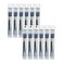 Pentel Refill Ink for EnerGel RTX Retractable Gel Pen 12 Pack 07mm Medium Point Navy Blue LR7CA