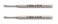 Caran d'Ache Caran dAcheGoliath Ballpoint Pen Refill Blue Pack of 2
