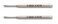 Caran d'Ache Caran dAcheGoliath Ballpoint Pen Refill Blue Pack of 2