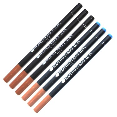 Pen Savings Combo Pack Monteverde Soft Roll Rollerball 777 Pen Refills Compatible with Hauser Open Ceramic TC 777F and 777SF Pens 6 Pack Assorted 3 Black3 Blue