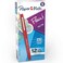 Paper Mate Flair Felt Tip Pens Medium Point 07mm Red Ink 12 Count Teacher Supplies Arts Crafts