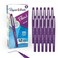 Paper Mate Flair Felt Tip Pens Medium Point 07mm Vivid Purple 12 Count For Teachers Students Classroom Use NoteTaking Arts Crafts