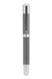 Yookers Metis Refillable Fibre Pen in Satin Chrome Black Grid 10mm Tip