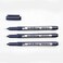 edding 1880 DRAWLINER PIGMENT LINER FINELINER DRAWING PEN 01mm BLACK INK Pack of 3