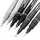 Uni Pin Fineliner Drawing Pen Sketching Set Gray Tones 0105mm Set of 6