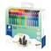 STAEDTLER 334 C60 Triplus Fineliner Superfine Pen 03mm Line Width Assorted Colours Pack of 60