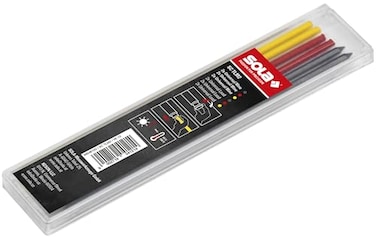SOLA SC TLM2 Sola Deep Hole Marker Refills for TLM and TLM2 Universal Refill Set 2 x Red 2 x Yellow 2 x Black
