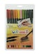 Marvy Uchida Uchida 112212F Le Plume II DoubleEnded Markers with Brush and Fine Tips Garden Set of 12