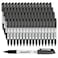 cloudriver Dry Erase Markers 128 Pack Black Whiteboard Markers Fine Tip Low Odor Bulk Dry Erase Marker For Office home and School Supplies