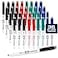 Quartet Dry Erase Markers Fine Tip White Board Dry Erase Markers with DryGuard Ink Protection Office Essentials Black Red Blue Green 36 Pack Q120Z03R