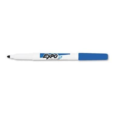 EXPO Low Odor Fine Tip Dry Erase Marker 2 Packs of 12 Blue