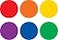 Teacher Created Resources Spot On Carpet Markers Colorful Circles 4