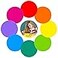Kalkehay Colorful Dry Erase Dots Circles Whiteboard Marker Removable Stickers Spots Wall Decals for School Classroom Teachers Students Table Desk 8 Pack
