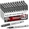 VEESA Dry Erase Markers Fine Tip LowOdor Black Whiteboard Markers Erases Easily 75 Count Office Use Back to School Supplies