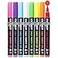 STATIONERY ISLAND Chalk Pens for Blackboard Liquid Chalk Markers for Chalkboard and Glass Wipeable Chalk pens for Window Drawing8 Colours