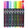 STATIONERY ISLAND Chalk Pens for Blackboard Liquid Chalk Markers for Chalkboard and Glass Wipeable Chalk pens for Window Drawing8 Colours