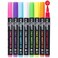 STATIONERY ISLAND Chalk Pens for Blackboard Liquid Chalk Markers for Chalkboard and Glass Wipeable Chalk pens for Window Drawing8 Colours