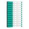 U Brands Fine Tip Dry Erase Markers with Eraser Whiteboard Markers Low Odor Green Set of 12