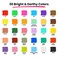 Chalkola Fine Tip Chalk Markers 30 Pack Neon Pastel Chalk Pens Dry Erase Marker Pens for Blackboard Chalkboards Signs Windows Bistro 3mm Reversible Tip