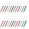 SunAngel Syringe Highlighter Pens with 6 Colors 24pc Bulk Medical Theme Gifts for Nurses Office Supplies