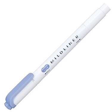 Zebra Pen ZEBRA BWKT7MDB Highlighter Mildliner Dark Blue 10 Pens