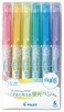Pilot Frixion Light Soft Color Erasable Highlighter Pen 6 Color Set SFL60SL6CS