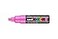 posca UNI POSCA PC8K CHISEL TIP MARKER PEN PINK BOX OF 6