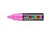 posca UNI POSCA PC8K CHISEL TIP MARKER PEN PINK BOX OF 6