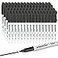 cloudriver Permanent Markers 148 Pack Black Permanent Markers Set Fine Point Bulk Permant Markers Work on Wood Plastic Metal Stone Glass