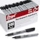 LAZGOL Permanent Markers Bulk 240 Pack Fine Tip Black Permanent Markers Waterproof Markers Premium Smear Proof Pens Quick Drying Office Supplies for School Office Home