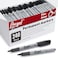 LAZGOL Permanent Markers Bulk 240 Pack Fine Tip Black Permanent Markers Waterproof Markers Premium Smear Proof Pens Quick Drying Office Supplies for School Office Home