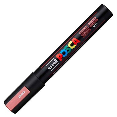 Posca Acrylic Paint Marker Medium Metal Red