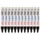 Uni-Ball Uniball PX20N Paint Marker Oil Paint Marker Medium Bullet Tip Pigmentation Ink Black Pack of 12
