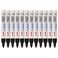Uni-Ball Uniball PX20N Paint Marker Oil Paint Marker Medium Bullet Tip Pigmentation Ink Black Pack of 12
