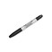 Sharpie TwinTip Permanent Markers Ultra Fine and Fine Point 12Count Black