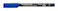 STAEDTLER 3133 Lumocolor Universal Permanent Superfine Pens Blue Pack of 10 3133 VE