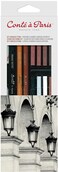 Cont&Atilde;&copy; &Atilde;&nbsp; Paris Cont &nbsp; Paris Studio Sketch Set Pencils and Carrs Crayons Assorted