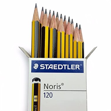 STAEDTLER NORIS SCHOOL PENCILS 2H Box of 36