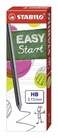 STABILO EASYergo 315 Ergonomic Mechanical Pencil Refill Leads Pack of 6 Degree HB