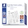 Staedtler Mars Micro Carbon Mechanical Pencil Refills Tube of 12 05mm Pack of 12 Tubes 2H Fine Point Graphite Leads 250 052H