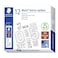 Staedtler Mars Micro Carbon Mechanical Pencil Refills Tube of 12 05mm Pack of 12 Tubes 2H Fine Point Graphite Leads 250 052H