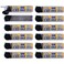 June Gold 1320 Pieces 07 mm HB 2 Lead Refills 12 Dispensers 110 Pieces Per Dispenser Medium Thickness Break Resistant LeadGraphite