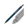Carmel 4mm Mechanical Grease Pencil 25 Lead Refills Silver Clutch Pencil with Thick Waxy Leads 4mm Lead Holder for Drawing Wax Pencil for Holding Soft Greasy Leads Mechanical China Marker