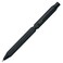 RHODIA 9342C 3 in 1 scRipt Multipen 2 Ballpoint Pens 05 mm Black Red 1 Graphite Mechanical Pencil 05 mm Hexagonal Body in Black Brushed Aluminium Refillable Eraser Under the Push Button