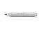 Kaweco SKETCH UP Clutch Pencil 56 mm 5B Satin Chrome with Lead Refill I Pencil 105 cm