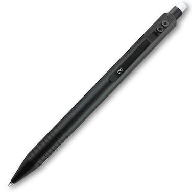 Everyman Black Grafton Mechanical Aluminum Pencil Premium 05mm Lead Writing Drawing Sketching ideal for Professionals Students and Architects EDC Pencil