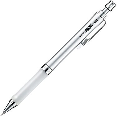 &auml;&cedil;&permil;&egrave;&eacute;&permil;&rsaquo;&ccedil;&shy;&dagger; Uni AlphaGel Mechanical Pencil 05mm White M5807GG1P1